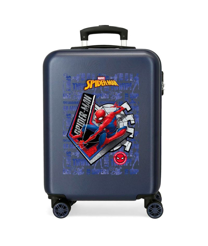 Trolley Marvel Abs 55Cm. Spiderman Great Power...