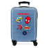 Trolley Marvel Abs 55Cm.4R. Spiderman Denim Azul