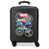 Trolley Marvel Abs 55Cm. 4R. Avengers Heroes Negro