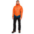 Chaqueta Trangoworld Medel Hombre Azul Deja Vu/Acero azul/Naranja vibrante