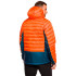 Chaqueta Trangoworld Medel Hombre Azul Deja Vu/Acero azul/Naranja vibrante