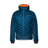 Chaqueta Trangoworld Medel Hombre Azul Deja Vu/Acero azul/Naranja vibrante