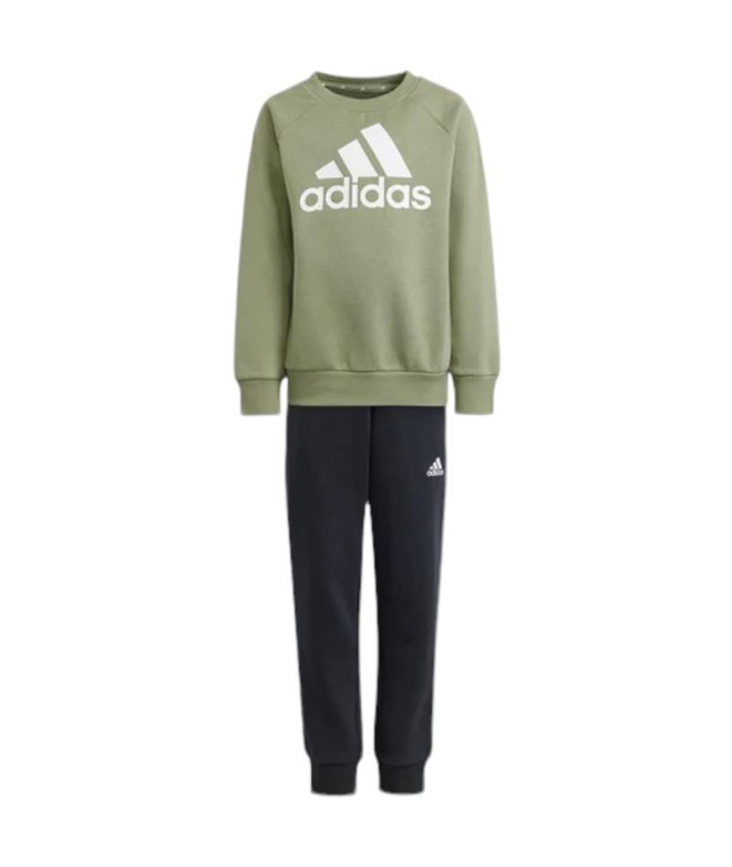 Conjunto adidas Little Essentials Logo Jogger...