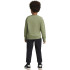 Conjunto adidas Little Essentials Logo Jogger Set Fleece Infantil Verde