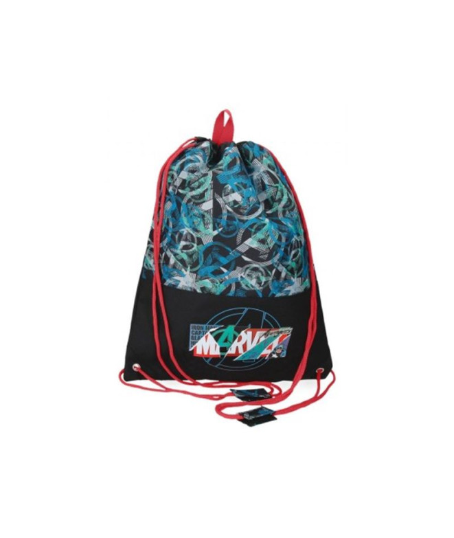 Mochila Marvel Shield Negro