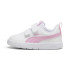 Zapatillas  Puma Courtflex V3 V Infantil Blanco Rosa