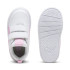 Zapatillas  Puma Courtflex V3 V Infantil Blanco Rosa
