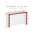 Juego Redes Balonmano/F.Sala Basic Zastor