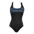 Bañador de Natación Ras Lorna Sport Back Swimsuit Mujer Negro