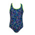 Bañador de Natación Ras Clips Classic Back Niña Azul Denim