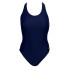 Bañador Ras Solid Classic Back Mujer Azul Marino