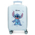 Trolley Disney Abs Suitcase 55Cm.4R.Happy Stitch Navy Azul