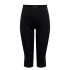 Mallas Only Onllive Love 3/4 Mujer Black