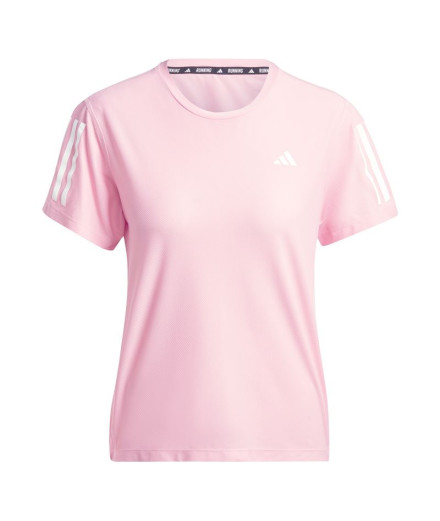 Camiseta de Running adidas Own The Run Mujer Rosa