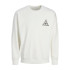 Sudadera Jack and Jones Jjmystic Hombre Cloud Dancer
