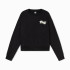 Sudadera Casual Puma Script Crew Fl Mujer