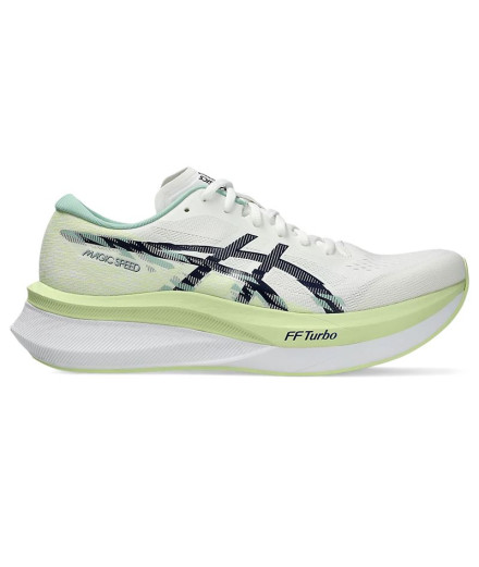 Zapatillas de running ASICS Magic Speed 4 Blanco/Azul