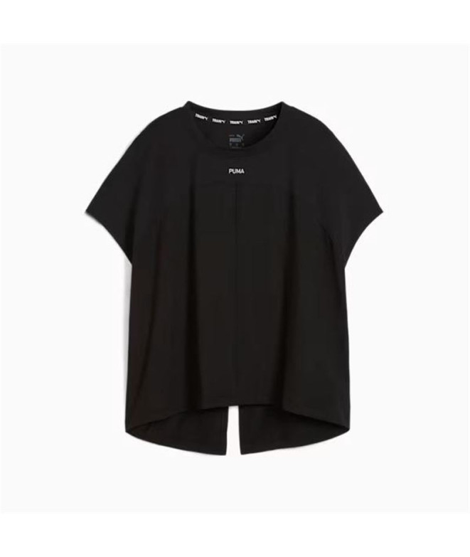 Camiseta Puma Cloudspun Mix Mujer Negro
