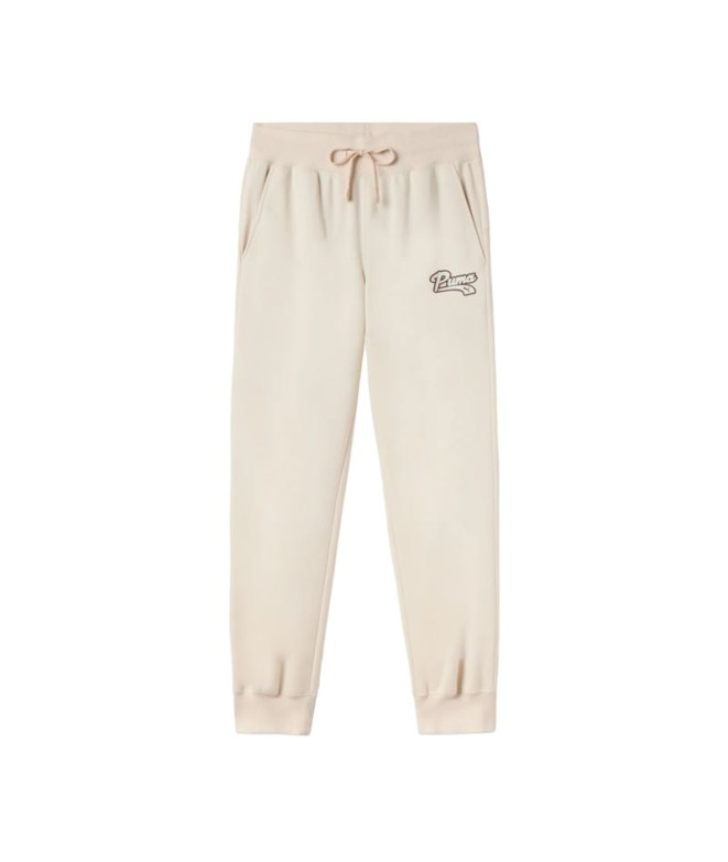 Pantalón Puma Script Sweatpants Fl Mujer