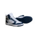 Zapatillas Casual Puma Rebound V6 Mid Infantil Blanco/Azul