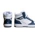 Zapatillas Casual Puma Rebound V6 Mid Infantil Blanco/Azul