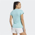 Camiseta adidas Aeroready Train Essentials Minimal Branding V-Neck Mujer Azul