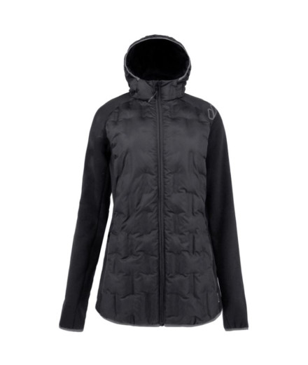 Chaqueta de Montaña Joluvi Hibrida Rik Negro Negro Mujer