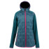 Chaqueta de Montaña Joluvi Hibrida Rik Verde Petroleo Verde Petroleo Mujer