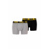 Calzoncillos Puma Everyday Basic Hombre Negro/Gris/ Amarillo Pack