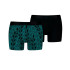 Calzoncillos Puma Terrace Print Hombre Verde Sea Pack