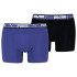 Calzoncillos Puma Dual Logo Hombre Purpura combo Pack