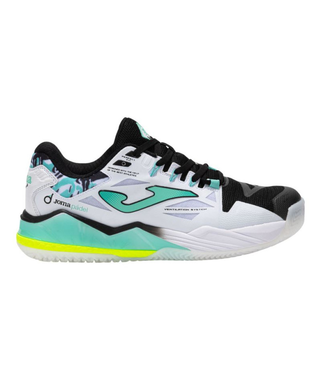 Zapatillas Joma Spin Men 2542 Blanco Turquesa...