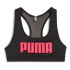 Sujetador Deportivo de Fitness Puma 4 Keeps Bra Mujer Negro/Rosa