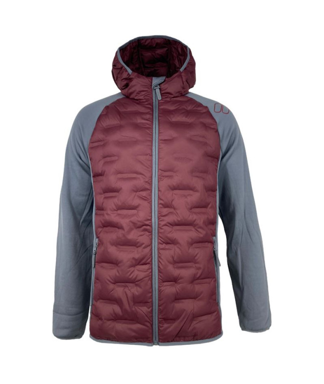 Chaqueta de Montaña Joluvi Hybrid Rik Granate...