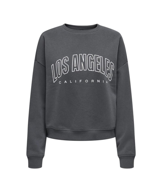 Sudadera Only Onl Life L/S Crew O.Size State...