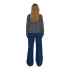 Sudadera Only Onl Life L/S Crew O.Size State Mujer Azul/Ombre Blue