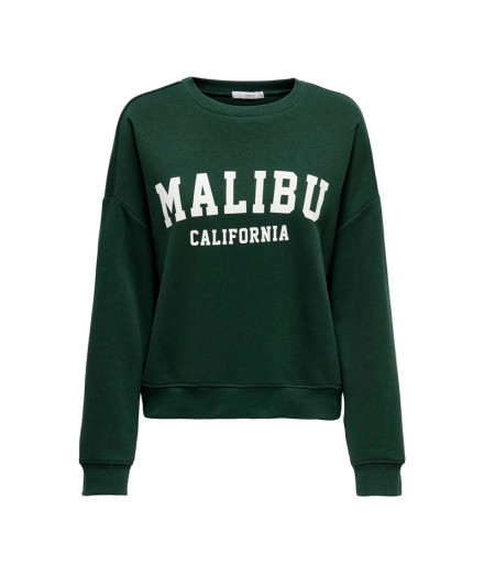 Sudadera Only Onl Life L/S Crew O.Size State Mujer...