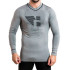 Camiseta de Running Hanker M/Larga Termica Dadpa Gris