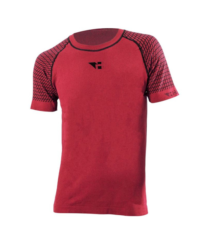 Camiseta de running Hanker M/Corta Rojo