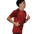 Camiseta de running Hanker M/Corta Rojo