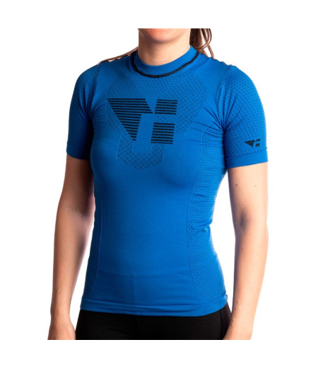 Camiseta de Running Hanker M/Corta Termica Yod Azul