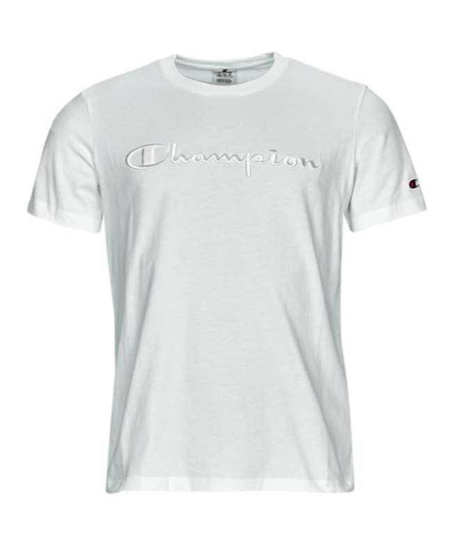 Camiseta Champion Crewneck T-Shirt Hombre Blanco
