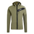 Chaqueta de Montaña adidas Terrex Techrock Wind Fleece Hombre Verde Oliva