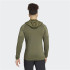 Chaqueta de Montaña adidas Terrex Techrock Wind Fleece Hombre Verde Oliva
