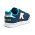 Zapatillas De Fútbol Sala Kelme Trueno Lace Infantil Marino y Blanco