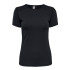 Camiseta Only Onpmila Life On Ss Slim Black Mujer
