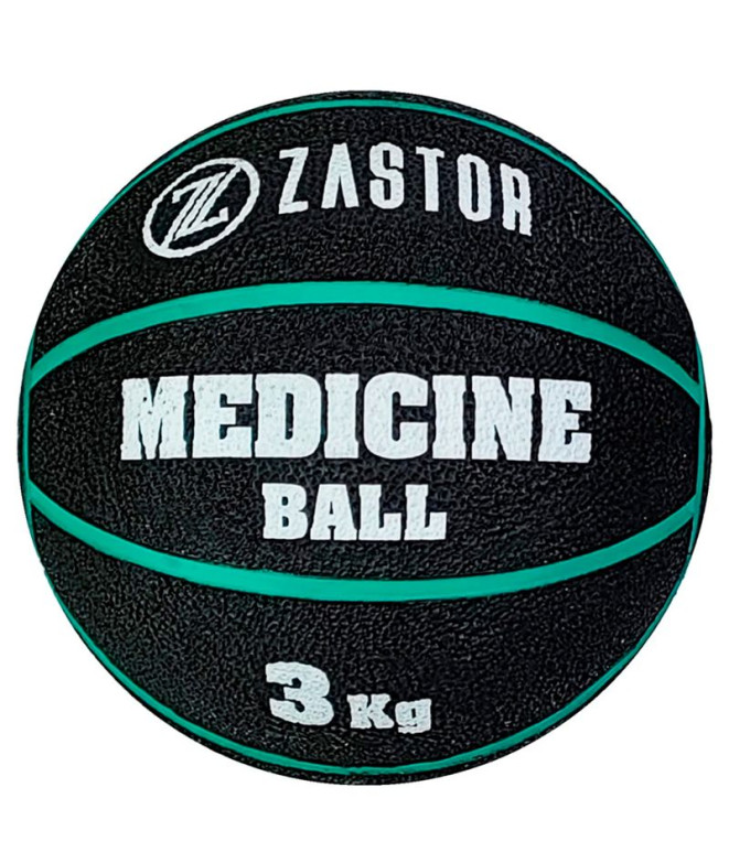 Balones Zastor Balón Medicinal Caucho Mek Negro...