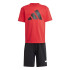 Conjunto adidas Lk Bl T-Set 160 Infantil Rojo/Negro