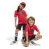 Conjunto adidas Lk Bl T-Set 160 Infantil Rojo/Negro