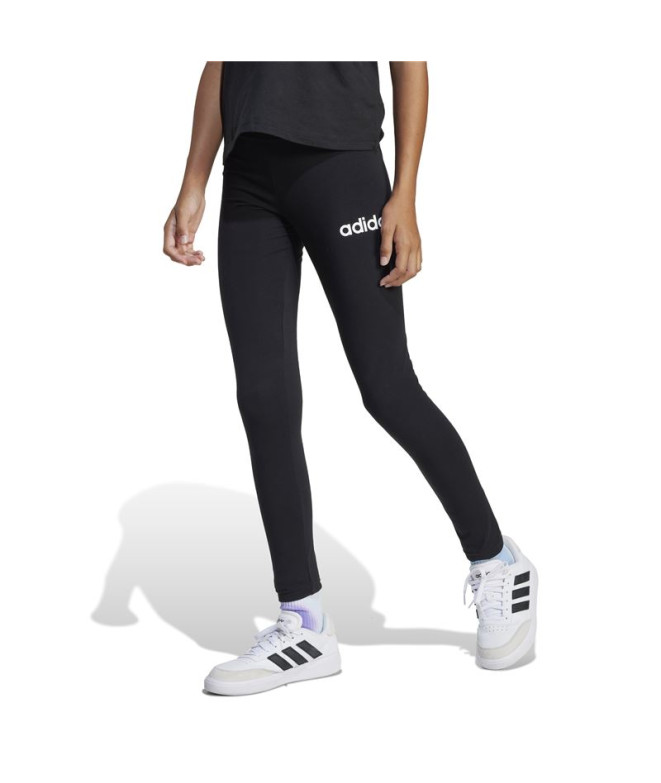 Mallas adidas Jg Lin 230 Niña Negro/Blanco